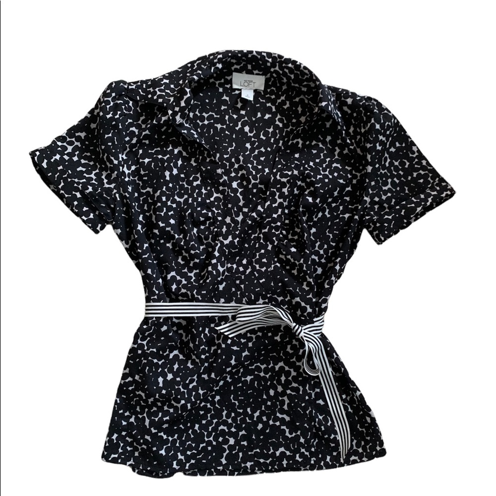 Loft Polka Dot Blouse